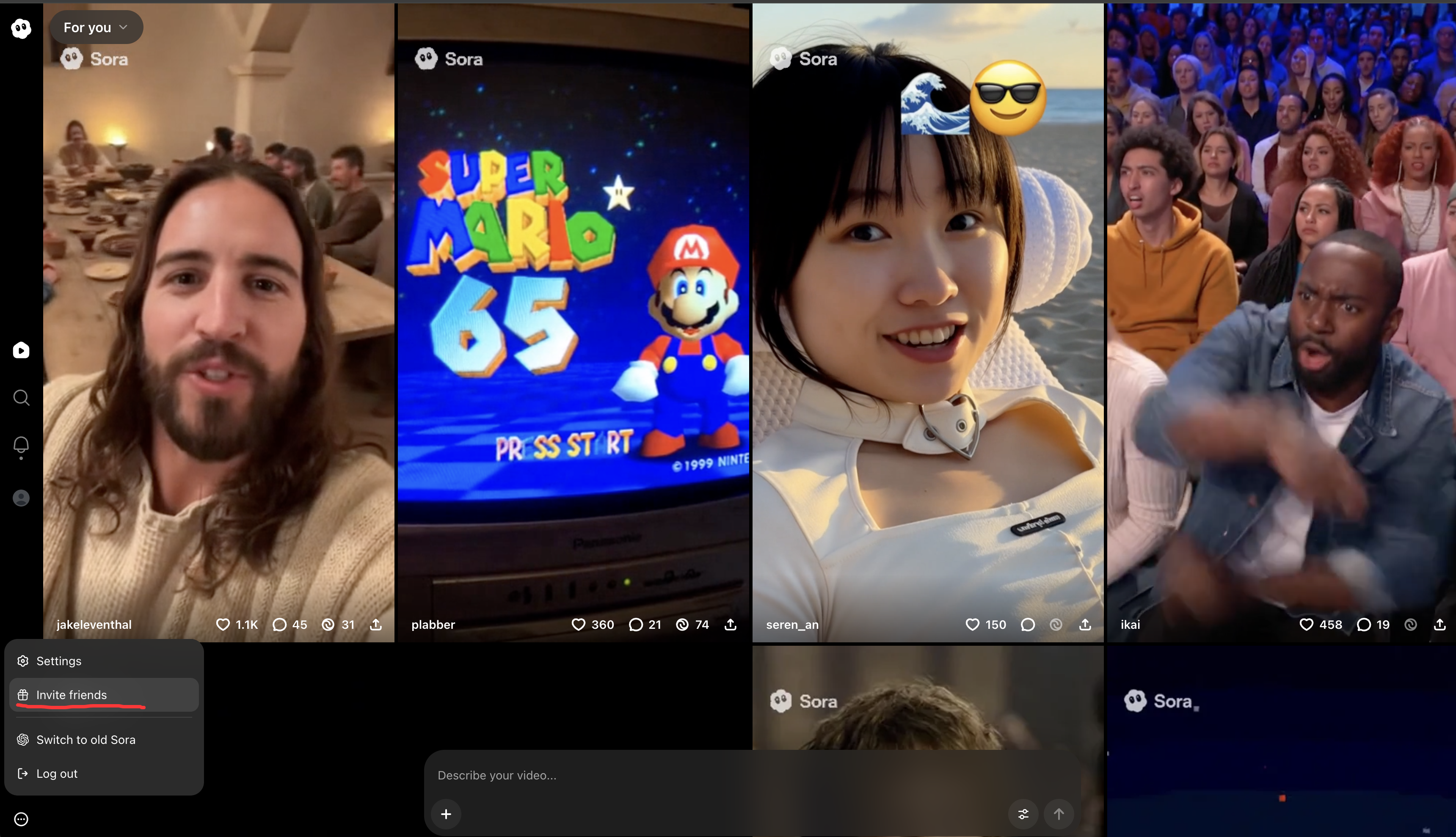 Step 1: Click Invite your friends